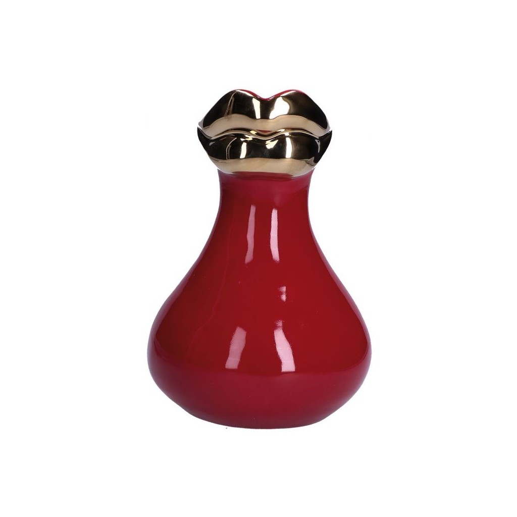 VASO BOCCA ROSSO ORO - LINEA PENSAMI