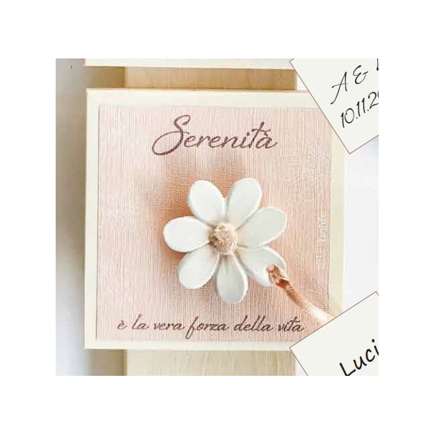 LINEA PENSIERI E PAROLE MINI FORMELLA HOME 7X7